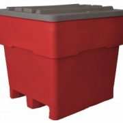 plastic bulk container with lid